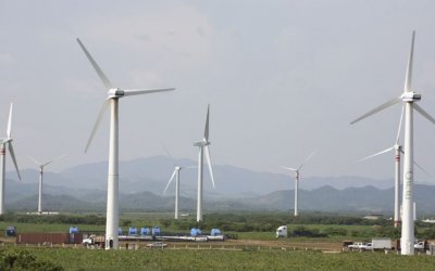 Inauguran Parque E Lico Energ A Sierra Ju Rez