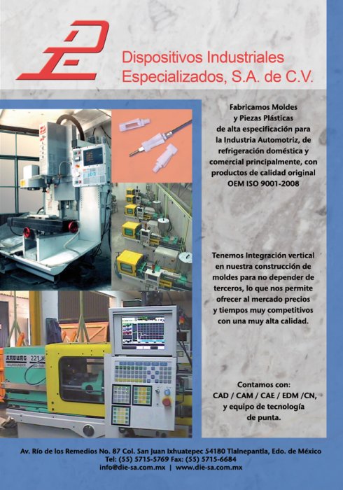 Dispositivos Industriales Especializados, S.A. de C,V,