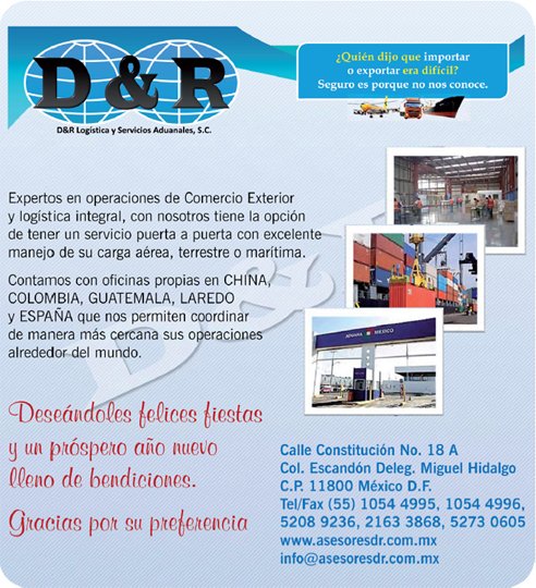 D&R Logística y Servicios Aduanales, S.C.