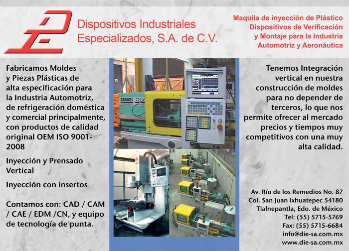 Dispositivos Industriales Especializados, S.A. de C.V. Diesa