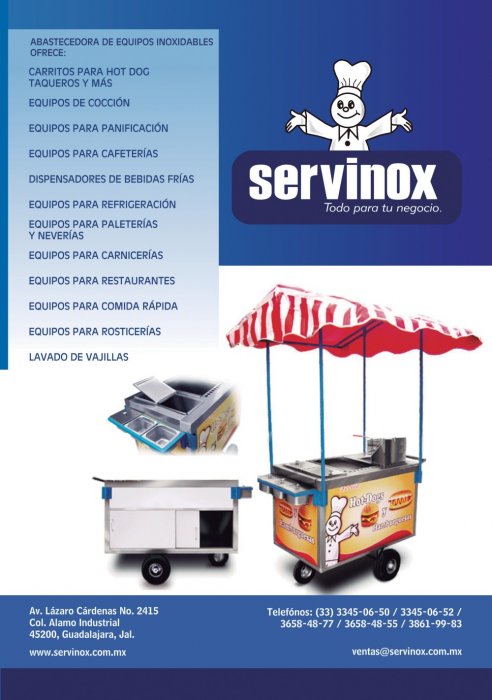 Abastecedora de Equipos Inoxidables Servinox