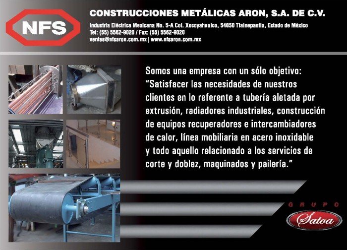 Construcciones Metálicas Aron, S.A. de C.V.
