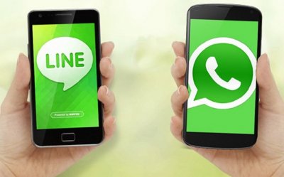 Line vs Whatsapp