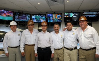 Enrique Peña Nieto, Rubén Moreira y Alonso Ancira