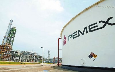 almacenamiento de crudo de Pemex