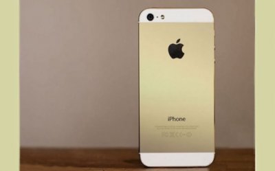 iPhone 5 dorado