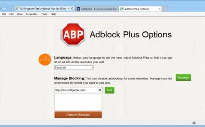 Adblock Plus para Explorer