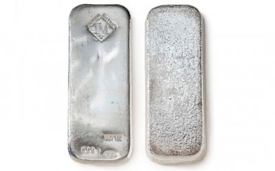 Lingotes de plata