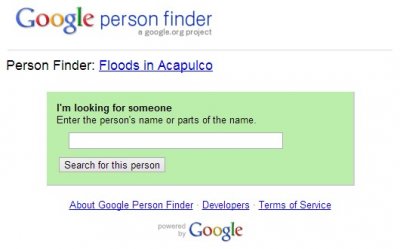 Person finder