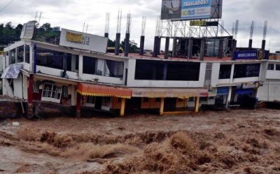 Paso de la tormenta tropical Manuel