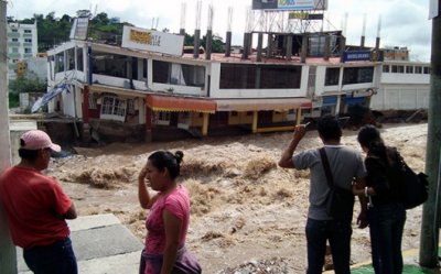 Comercios afectados por fenomenos meteorológicos