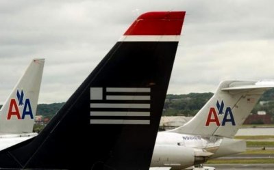 Aviones de American Airlines y US Airways