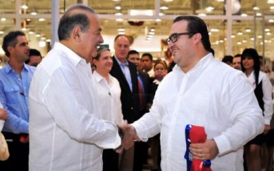 Carlos Slim Helú y Javier Duarte