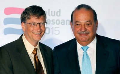 Bill Gates y Carlos Slim