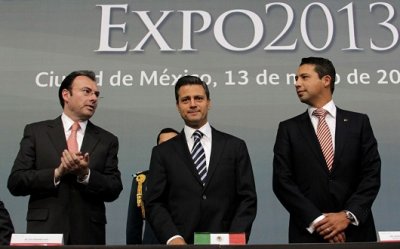 Luis Videgaray, Enrique Peña y Rodrigo Alpizar