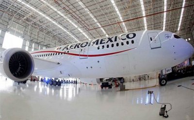 Avión de Aeroméxico