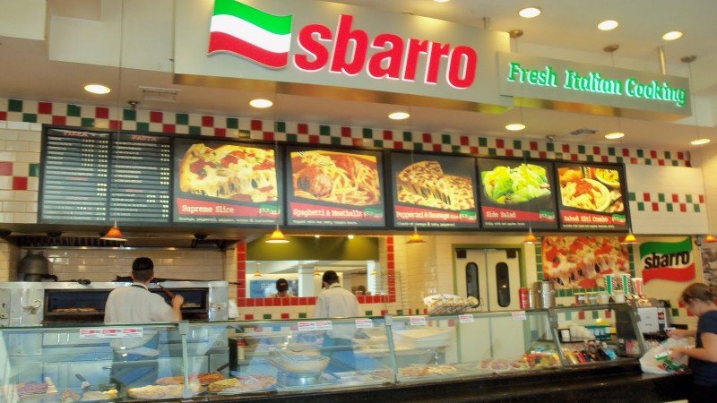 Sbarro pizzería