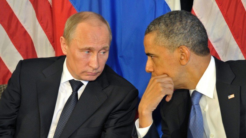 Vladimir Putin y Barack Obama