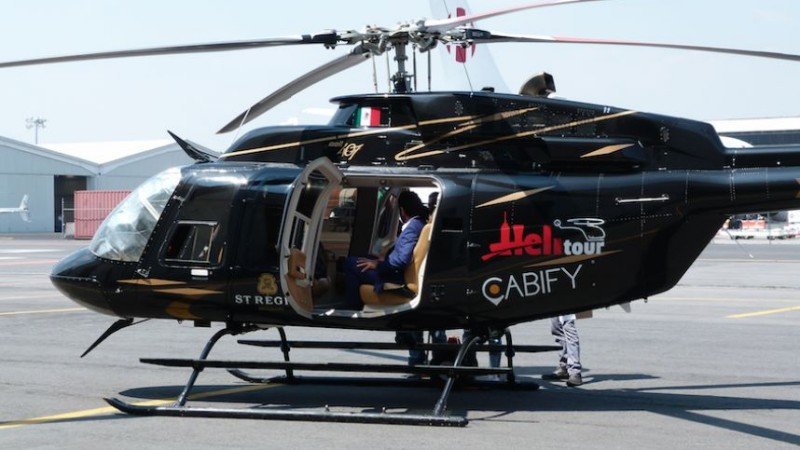 Helicóptero Cabify