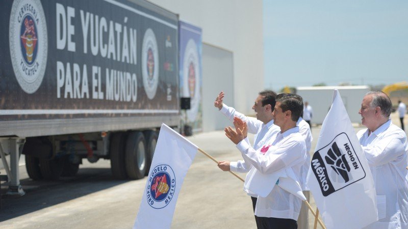 Planta Cervecera de Grupo Modelo en Yucatán