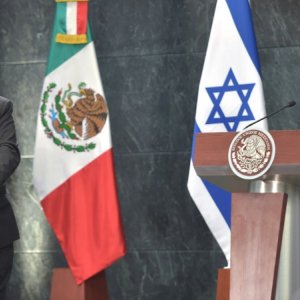 Benjamín Netanyahu y Enrique Peña Nieto