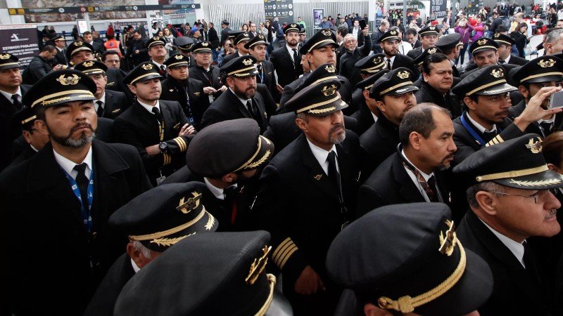 Paro de pilotos de Aeroméxico