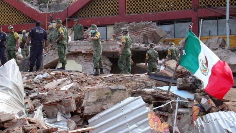 Sismo en México