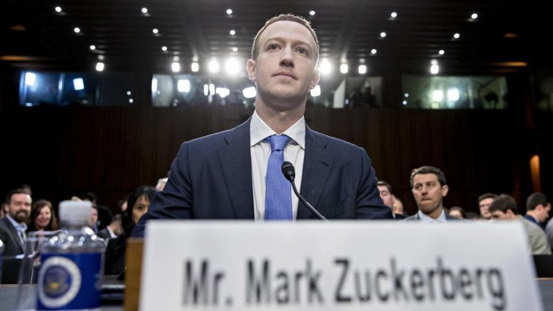 Mark Zuckerberg Facebook senado