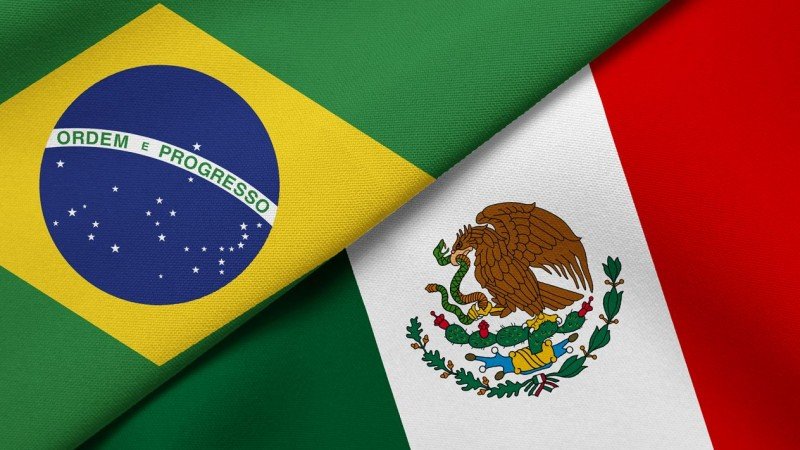 brasil y méxico