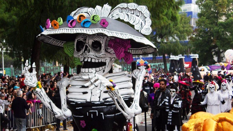 desfile dia de muertos cdmx