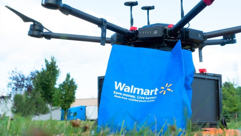 drones walmart