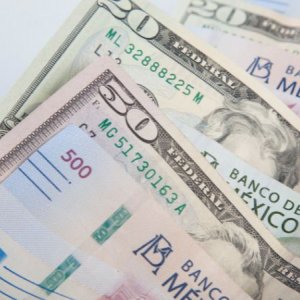 Peso mexicano frente a dólar