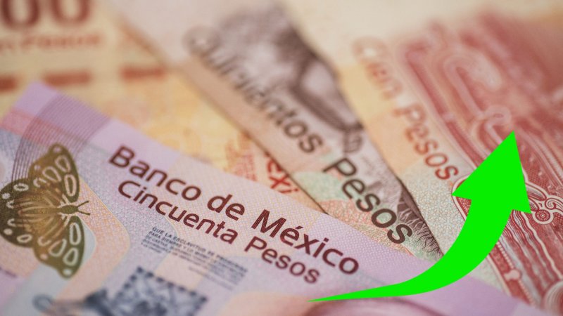 Peso mexicano sube