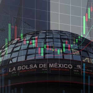 Bolsa Mexicana abre a la baja