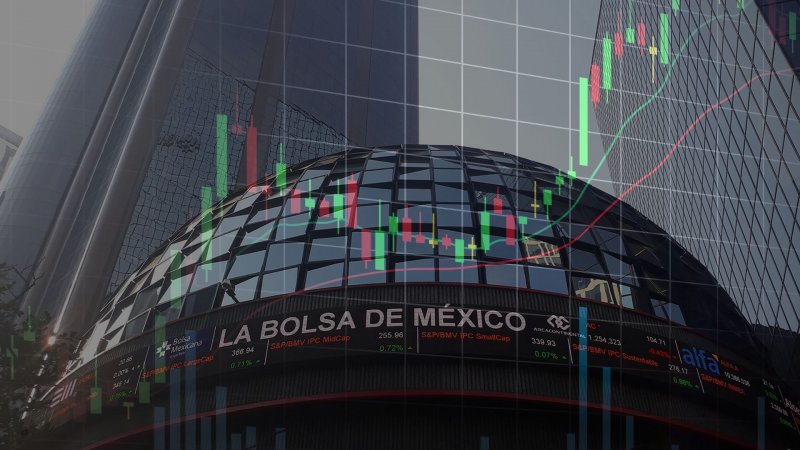 Bolsa Mexicana abre a la baja