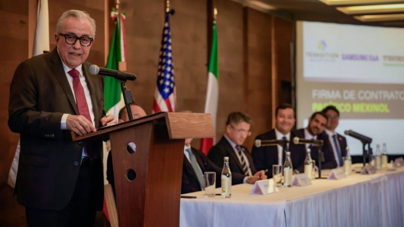 Proyecto industrial Pacífico Mexinol